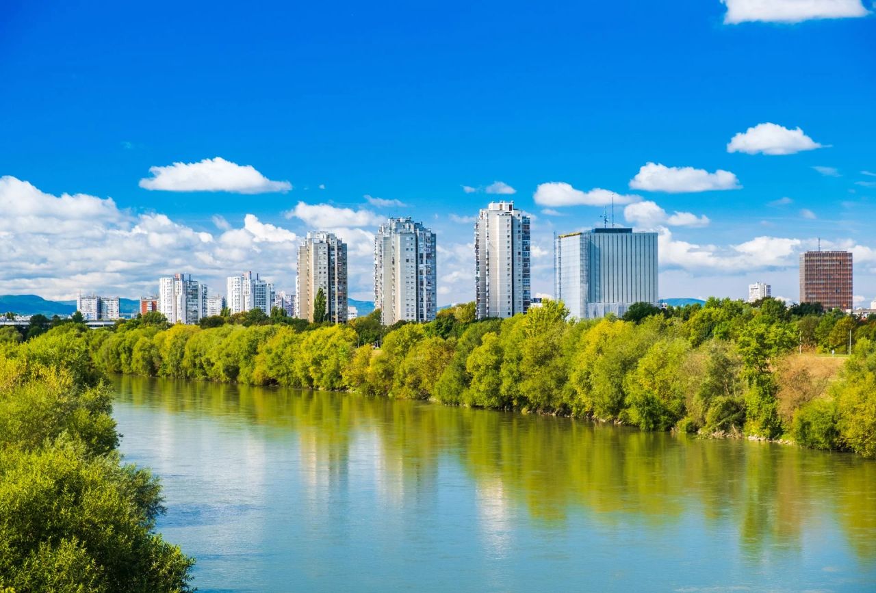 Panorama. Sava